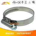 flexible rubber corrugated pipe hose clamp